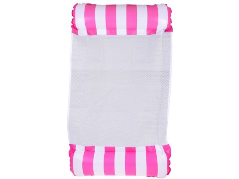 JOKOMISIADA Dmuchany różowy Materac do pływania Hamak wodny na basen i plażę SP0758