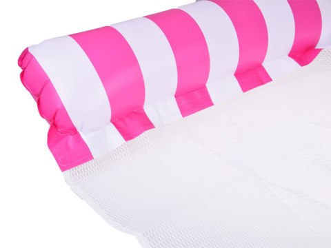 JOKOMISIADA Dmuchany różowy Materac do pływania Hamak wodny na basen i plażę SP0758