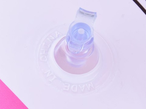 JOKOMISIADA Dmuchany różowy Materac do pływania Hamak wodny na basen i plażę SP0758