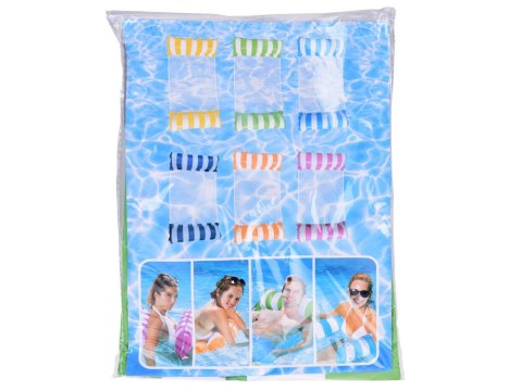 JOKOMISIADA Dmuchany różowy Materac do pływania Hamak wodny na basen i plażę SP0758