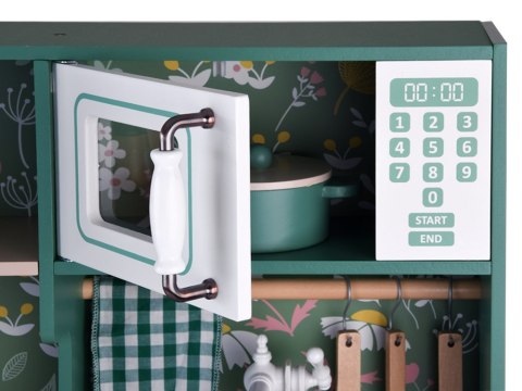 JOKOMISIADA Duża kuchnia drewniana retro vintage lodówka pralka akcesoria ZA4833