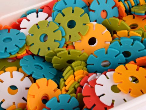 JOKOMISIADA Duży zestaw Klocki 3D konstrukcyjne GWIAZDKI 506 ele ZA4812