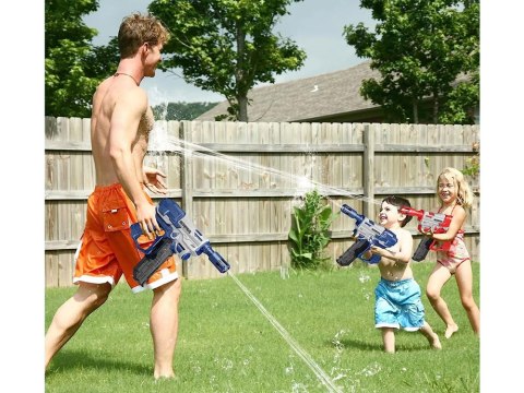 JOKOMISIADA Elektryczny Pistolet na wodę sikawka z dalekim zasięgiem zasięg 9m ZA4959