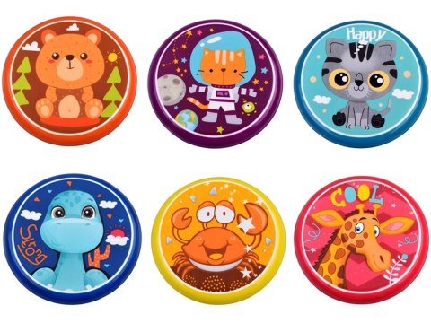 JOKOMISIADA Kolorowy Latający DYSK16cm Zabawka zręcznościowa dysk do rzucania SP0764