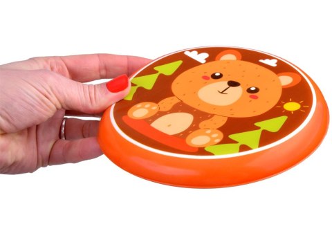 JOKOMISIADA Kolorowy Latający DYSK16cm Zabawka zręcznościowa dysk do rzucania SP0764