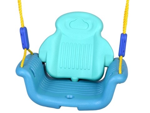 JOKOMISIADA Komfortowa Huśtawka dla dziecka + oparcie i barierka SP0756