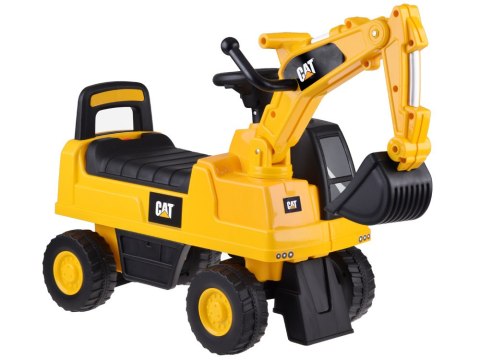 JOKOMISIADA Koparka Jeździk CAT z ruchoma łyżka schowek klakson ZA4898