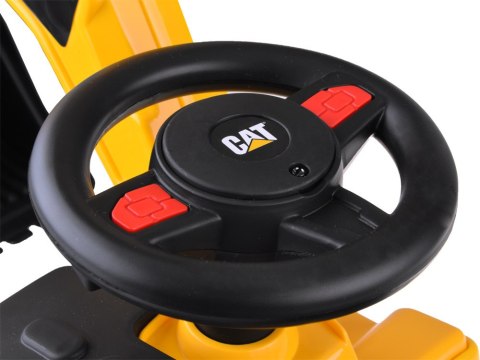 JOKOMISIADA Koparka Jeździk CAT z ruchoma łyżka schowek klakson ZA4898