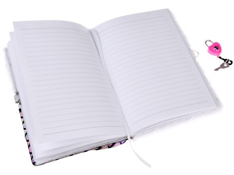 JOKOMISIADA Notes sekretny pamiętnik na kluczyk Kotek Jednorożec Syrenka ZA4821