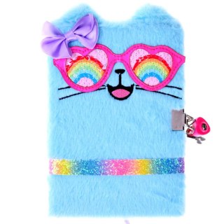 JOKOMISIADA Notes sekretny pamiętnik na kluczyk niebieski Kotek ZA4821