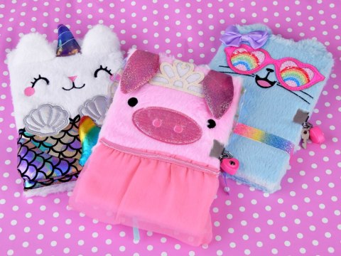 JOKOMISIADA Notes sekretny pamiętnik na kluczyk różowa Świnka ZA4821