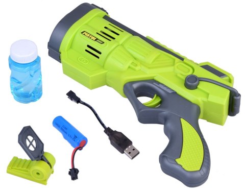 JOKOMISIADA Pistolet do puszczania tęczowych baniek mydlanych Bańki Mydlane ZA4962