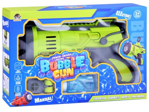 JOKOMISIADA Pistolet do puszczania tęczowych baniek mydlanych Bańki Mydlane ZA4962