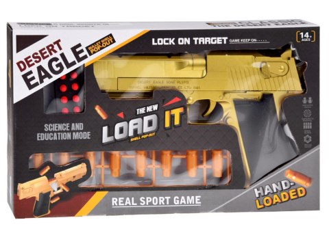 JOKOMISIADA Pistolet do strzelania naboje piankowe tłumik dla dzieci ZA4817