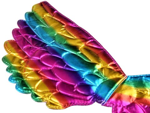 JOKOMISIADA Strój Jednorożec spódniczka skrzydełka bal przebranie na karnawał ZA4804