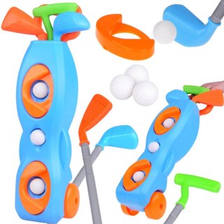 JOKOMISIADA Zestaw do gry w Mini Golfa + stojak na kółkach i akcesoria SP0765