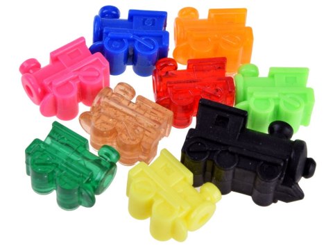 JOKOMISIADA Zestaw gier GRA Domino + Meksykański pociąg Metalowy kuferek GR0630