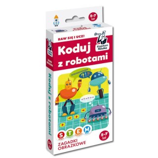 Kapitan Nauka Zagadki obrazkowe - Koduj z robotami KS0774