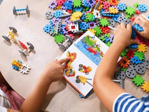 Marioinex Marioinex Klocki Wafle mini 300-ele.w Konstruktor ZA4893