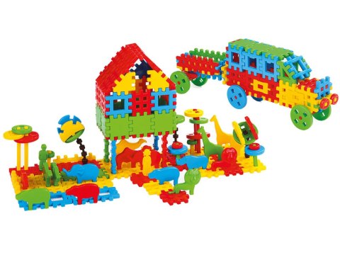 Marioinex Marioinex Klocki konstrukcyjne wafle w kartonie 200szt ZA4888