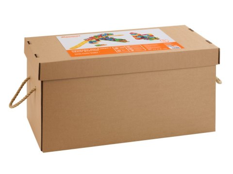 Marioinex Marioinex Klocki wafle Dworzec kolejowy 433-elementy karton ZA4897