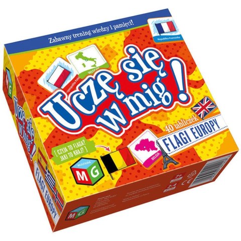 Multigra Multigra Flagi Europy - Uczę się w mig gra edukacyjna GR0642