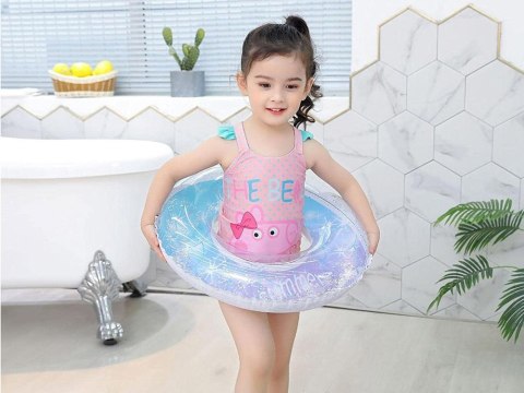 Producent niezdefiniowany Bajeczne Kółko dmuchane z konfetti do pływania dla dzieci 80cm SP0751