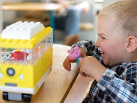 Producent niezdefiniowany Konstrukcyjne Klocki Kamper Świnka Peppa tata 52-elm. ZA4903