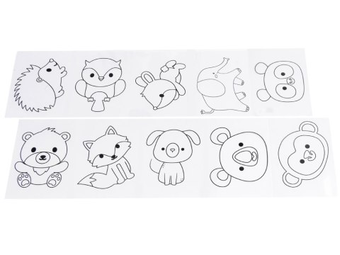 TUBAN Tuban zestaw Tubi Jelly zwierzątka 6 kolorów ZA4838