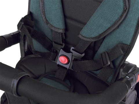 Tiny Bike Rowerek dziecięcy trójkołowy Tiny Bike 3w1 z daszkiem OBRACANY SP0650