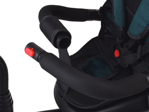 Tiny Bike Rowerek dziecięcy trójkołowy Tiny Bike 3w1 z daszkiem OBRACANY SP0650