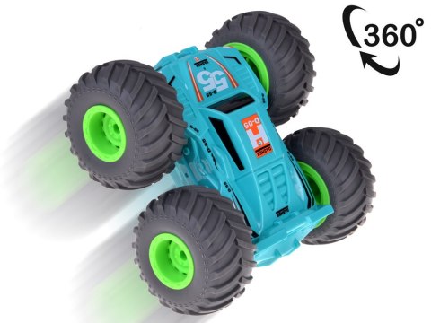 JOKOMISIADA Akrobatyczne Autko zdalnie sterowane Pojazd STUNT CAR piruet RC0638