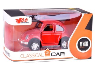 JOKOMISIADA Autko Garbusek metalowy samochodzik otwierane drzwi światło dźwięk ZA4991