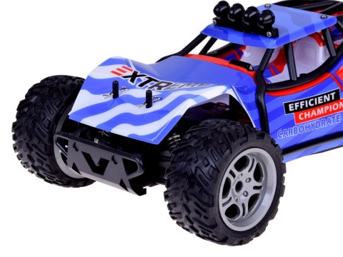 JOKOMISIADA Autko r/c Zestaw auto zdalnie sterowane HYPER TRUCK OFF-ROAD na pilota RC0641 CZ