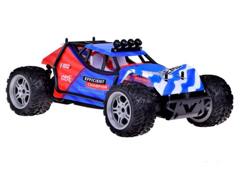 JOKOMISIADA Autko r/c Zestaw auto zdalnie sterowane HYPER TRUCK OFF-ROAD na pilota RC0641 CZ