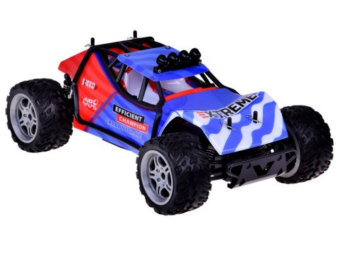 JOKOMISIADA Autko r/c Zestaw auto zdalnie sterowane HYPER TRUCK OFF-ROAD na pilota RC0641 CZ