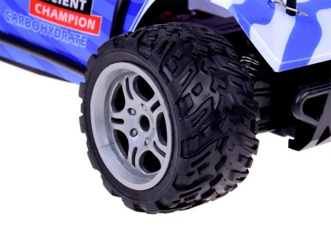 JOKOMISIADA Autko r/c Zestaw auto zdalnie sterowane HYPER TRUCK OFF-ROAD na pilota RC0641 CZ