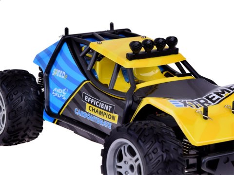 JOKOMISIADA Autko r/c Zestaw auto zdalnie sterowane HYPER TRUCK OFF-ROAD na pilota RC0641 ZO