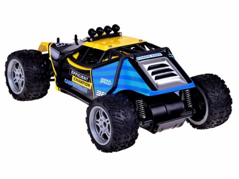 JOKOMISIADA Autko r/c Zestaw auto zdalnie sterowane HYPER TRUCK OFF-ROAD na pilota RC0641 ZO