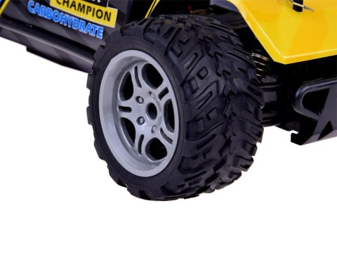JOKOMISIADA Autko r/c Zestaw auto zdalnie sterowane HYPER TRUCK OFF-ROAD na pilota RC0641 ZO