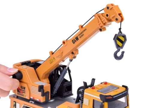 JOKOMISIADA Auto budowlane Dźwig samochód z dźwiękiem i światłem ZA5011