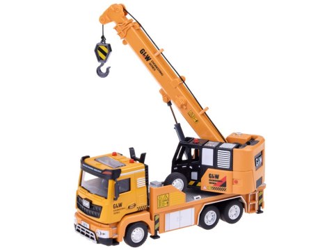 JOKOMISIADA Auto budowlane Dźwig samochód z dźwiękiem i światłem ZA5011