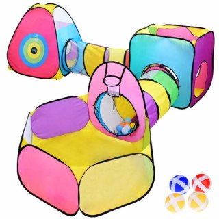 JOKOMISIADA Mega Centrum zabawowe Zestaw 5w1 Namiot tunel Namioty z tunelami ZA4974