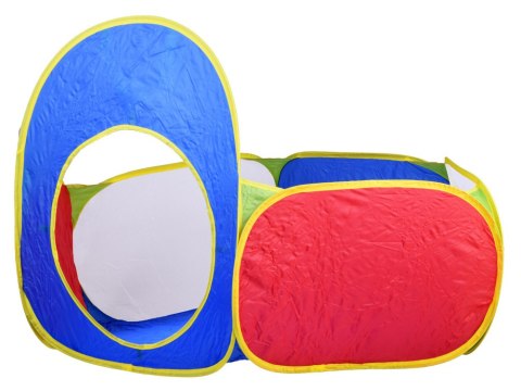 JOKOMISIADA Mega Centrum zabawowe Zestaw 5w1 Namiot tunel Namioty z tunelami ZA4974