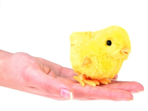 JOKOMISIADA Nakręcany żółty KURCZACZEK - tuptający wielkanocny kurczak ZA4993