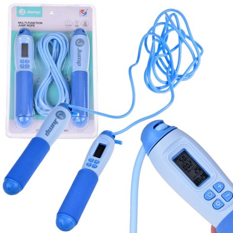 JOKOMISIADA Skakanka z licznikiem Kolorowa Regulowana Skakanka SP0774 NI