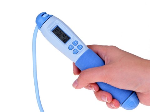 JOKOMISIADA Skakanka z licznikiem Kolorowa Regulowana Skakanka SP0774 NI