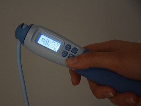 JOKOMISIADA Skakanka z licznikiem Kolorowa Regulowana Skakanka SP0774 NI