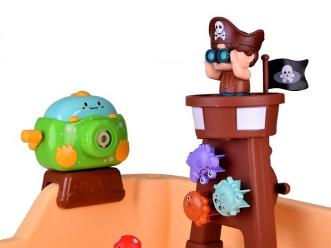 JOKOMISIADA Stojący Plac Zabaw Piaskownica Łódka Pirata + puszcza bańki mydlane ZA4995