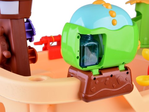 JOKOMISIADA Stojący Plac Zabaw Piaskownica Łódka Pirata + puszcza bańki mydlane ZA4995